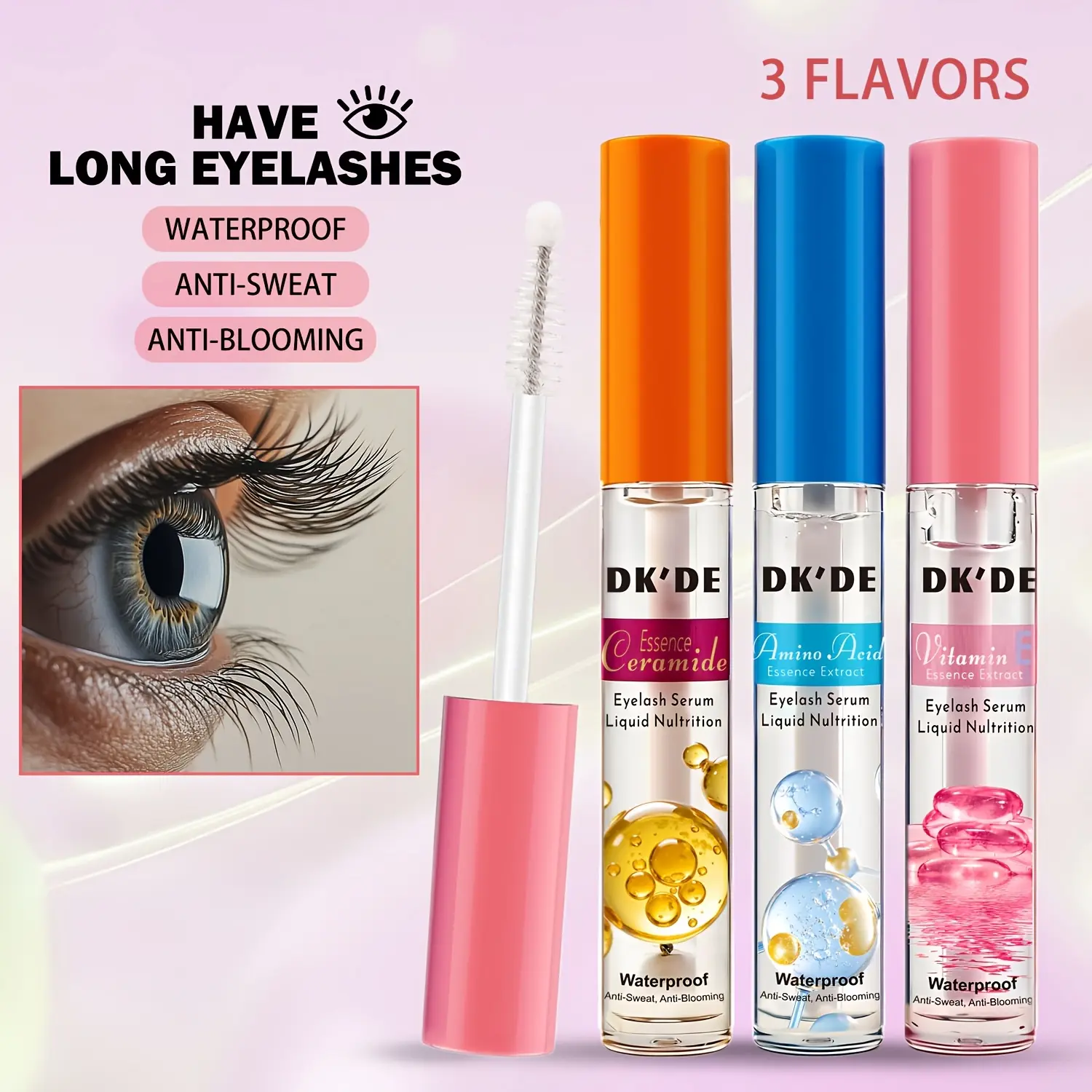 A Clear Mascara That Lifts Lashes in 3D, Is Waterproof, Nourishing, Long-Lasting Without Smudging, Easy to Apply, And Dries Quickly