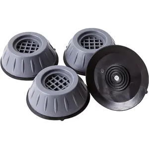 Anti Vibration Pads Washing Machine - 4PCS Washer Dryer Pedestal Rubber Stabilizer Mat Foot Support Protects Noise Reduction