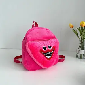 Hot Game Poppy Playtimes Series Creativity Plush Toy Backpack Cute Cartoon Character Soft Exquisite Large Capacity Backpack