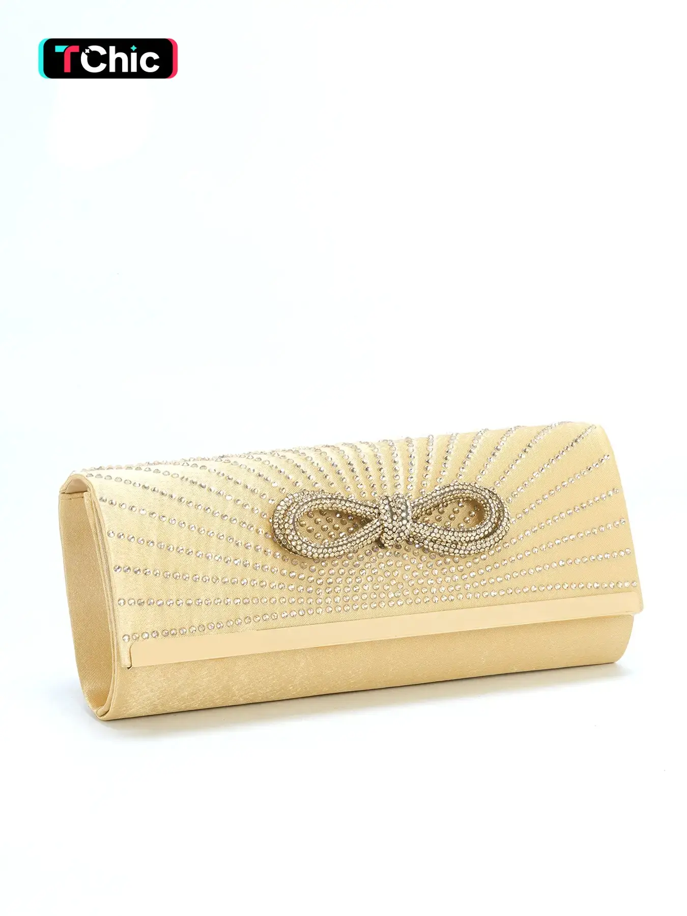 Butterfly Rhinestone Decor Women's Evening Bag, Fashion Clutch, Elegant Wallet, Convertible Shoulder Strap, Perfect for Weddings and Parties