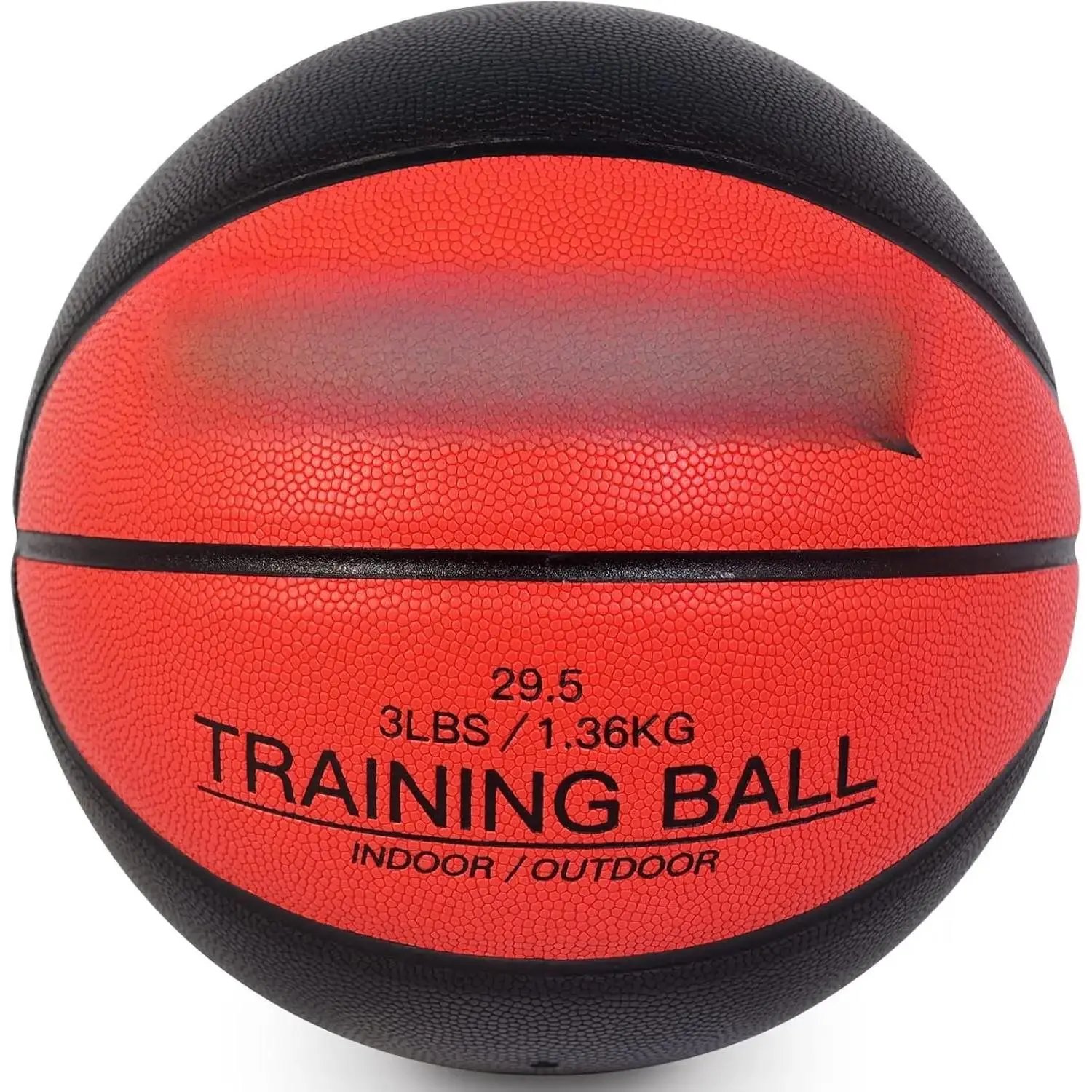 3lbs/2.2lbs Weighted Heavy Basketball 29.5/28.5"  Size 7/6 Outdoor Basketball Equipment for Improving Ball Handling Dribbling Passing and Rebounding Skill(deflated) JianShuLuxe