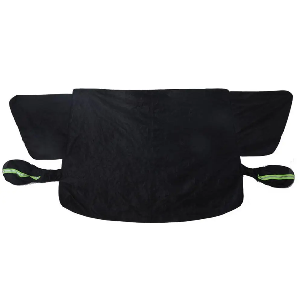 Fit for All Vehicles - Durable Oxford Fabric Windshield Cover with UV Protection & Snow Shield, Easy Install & Durable for Winter Driving, Snowy Road Safety, Flexible Design, Highquality Material, Car Accessories For Winter, Windshield Shade Protector