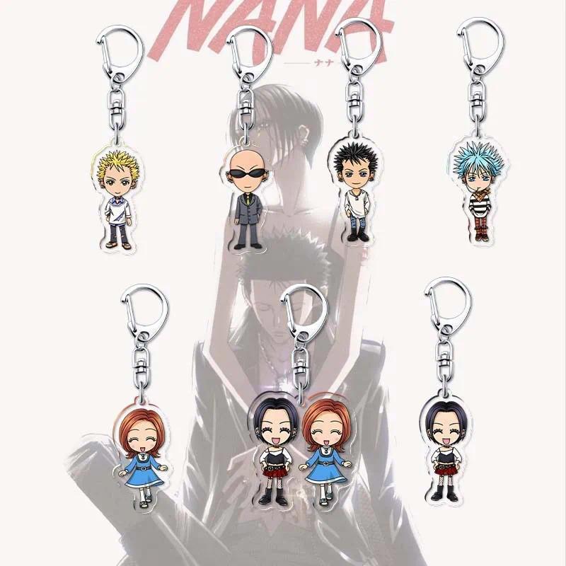 NANA Peripheral Another Me in The World Acrylic Keychain Anime Backpack Bedroom Decoration Gift for Classmates Friends Delicate