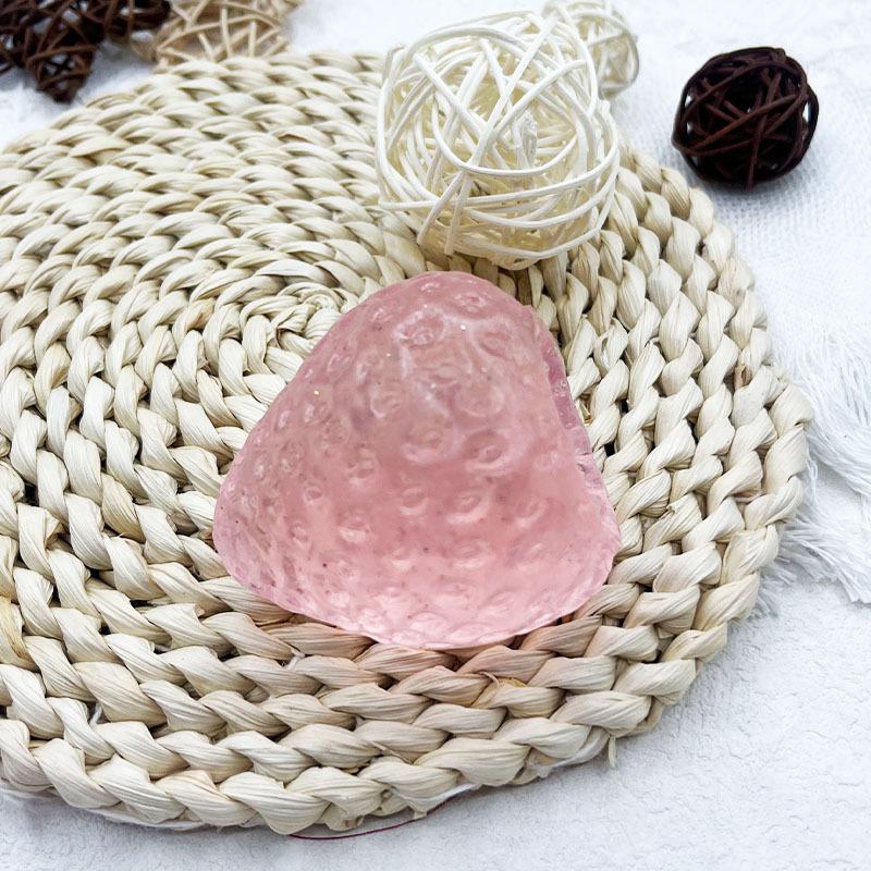 Giant Strawberry Squishy Toy Super Soft Stress Relief Fidget in Vibrant Red & Pink Colors for Fun Sensory Play Ideal for All Ages Comfortable Grip Portable Safe Material