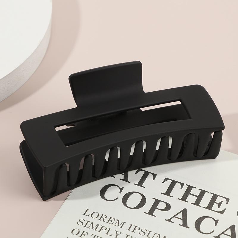 Large square bath tray hairpin high ponytail hair clip on the back of the head keel shark clip simple and versatile