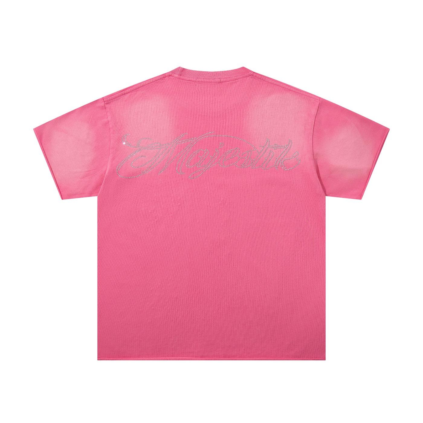 MAJESTIK New American High-Street Streetwear, Vintage Washed Distressed Frayed Edges, Heavy Rhinestone Inlay, Jesus & Virgin Mary Graphic Print, Black Y2K Hip Hop Crew Neck Short Sleeve Cotton T-Shirt Tops MAJESTIK New American High-Street Streetwear, Vintage Washed Distressed Frayed Edges, Heavy Rhinestone Inlay, Jesus & Virgin Mary Graphic Print, Black Y2K Hip Hop Crew Neck Short Sleeve Cotton T-Shirt Tops