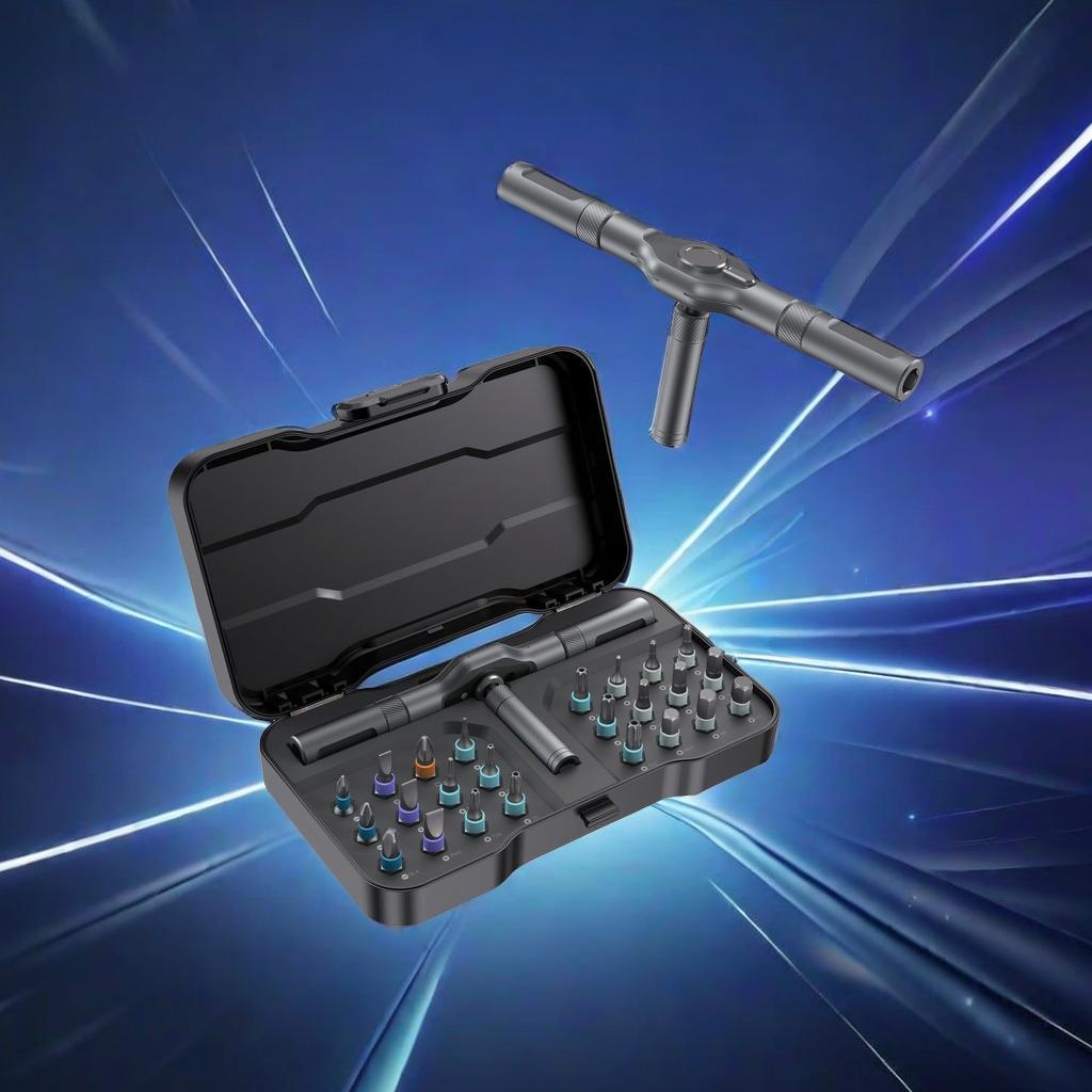 Advanced Ratchet Screwdriver Set, 24/40/66/100-In-1 Magnetic Drill Bits, Home Repair Tool Kit, Replaceable Screwdriver Bits, Detachable T-Type Handle, Furniture, Bike, Computer Maintenance #GLOBAL PICKS