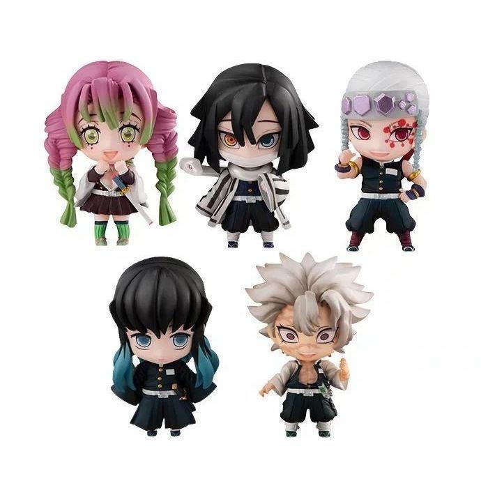 Demon Slayer Figure Anime Blind Box Mystery Box Kamado Nezuko Tanjirou Hashibira Inosuke Exquisite Figurines Surprise Box