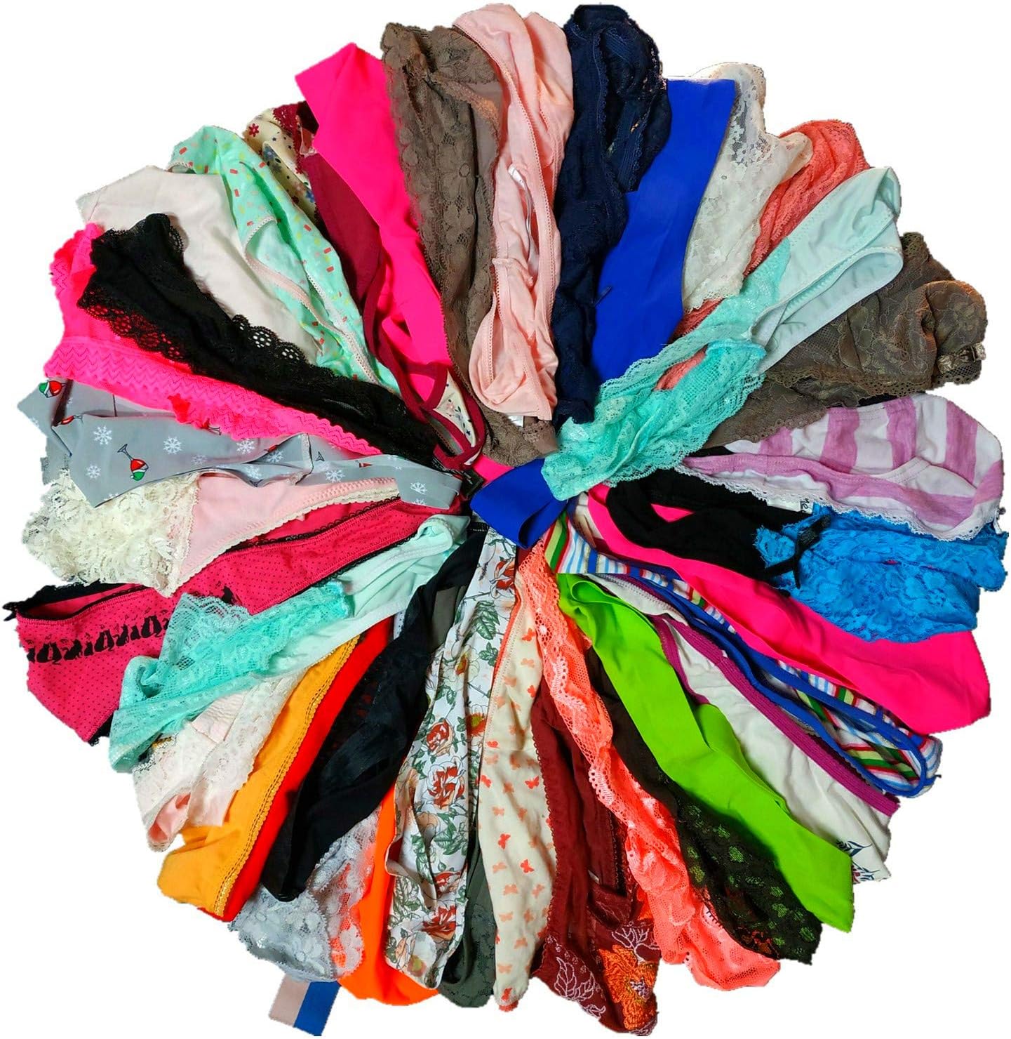 Variety Panties Thong Pack for Women Underwear Bikini Hipster G-String Tangas Assorted Multipack Thong