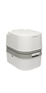 Outvita Portable Sink and Toilet Combo, 5 Gallon Hand Washing Station & 5.3 gallon Flushing Toilet, Detachable Wastewater Recycled Perfect for Outdoor Camping RV Travel Boat