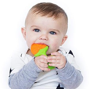 Teething Toys (5 Pack) - Infant Teething Keys Set, BPA-Free, Natural Organic Freezer Safe for Infants and Toddlers, Silicone Baby Teethers