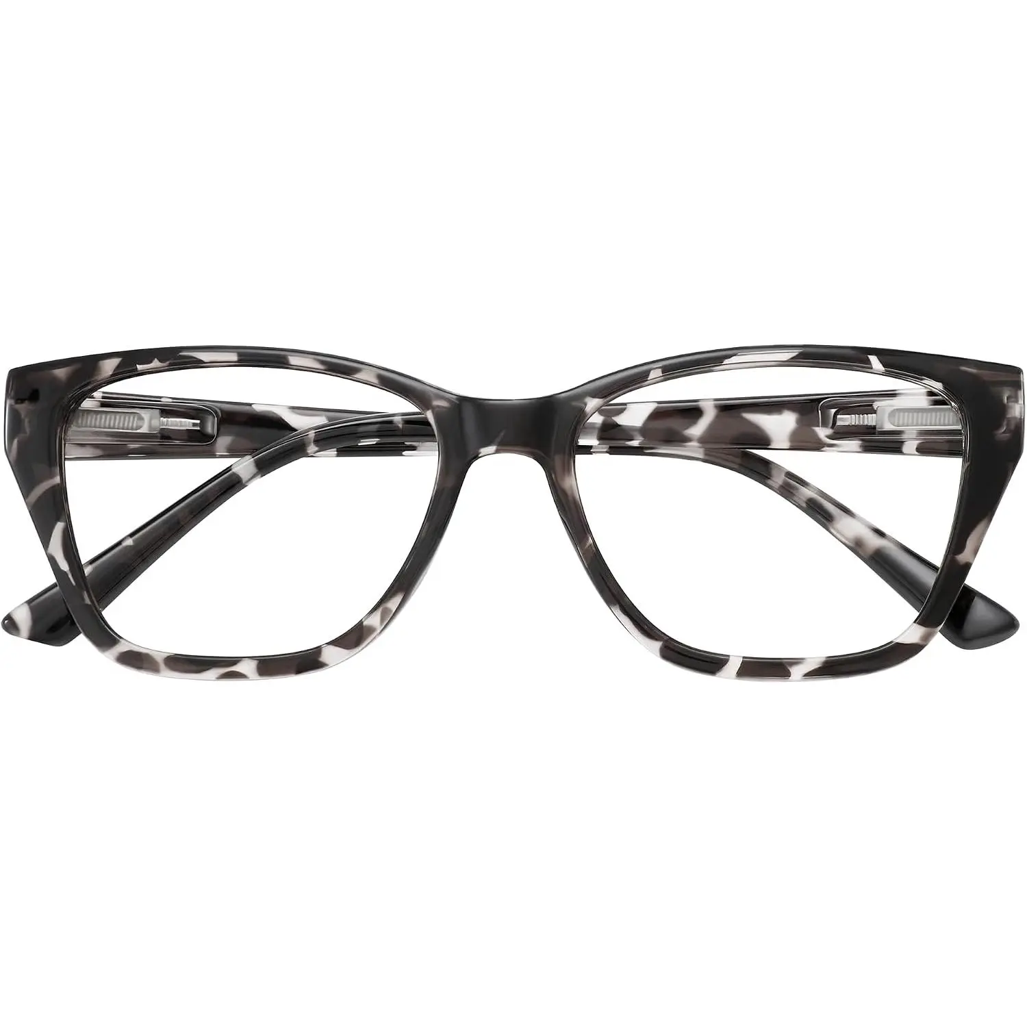 Women's Acetate Blue Light Blocking Glasses - Cateye Durable Colorful Frame Non-Prescription Eyewear Fashion Gaming Glasses, Statement Frame Glasses, Colorful Frame Non-Prescription Glasses