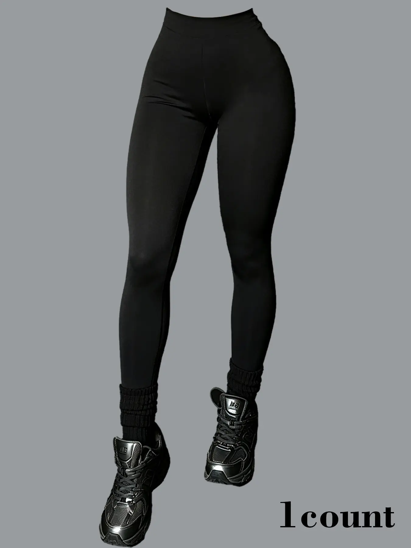 High-Waist Butt-Lifting Leggings for Women, Sexy Stretch Yoga Pants, Solid Soft Fabric, Hip-Enhancing Gym Tights, Non-See-Through