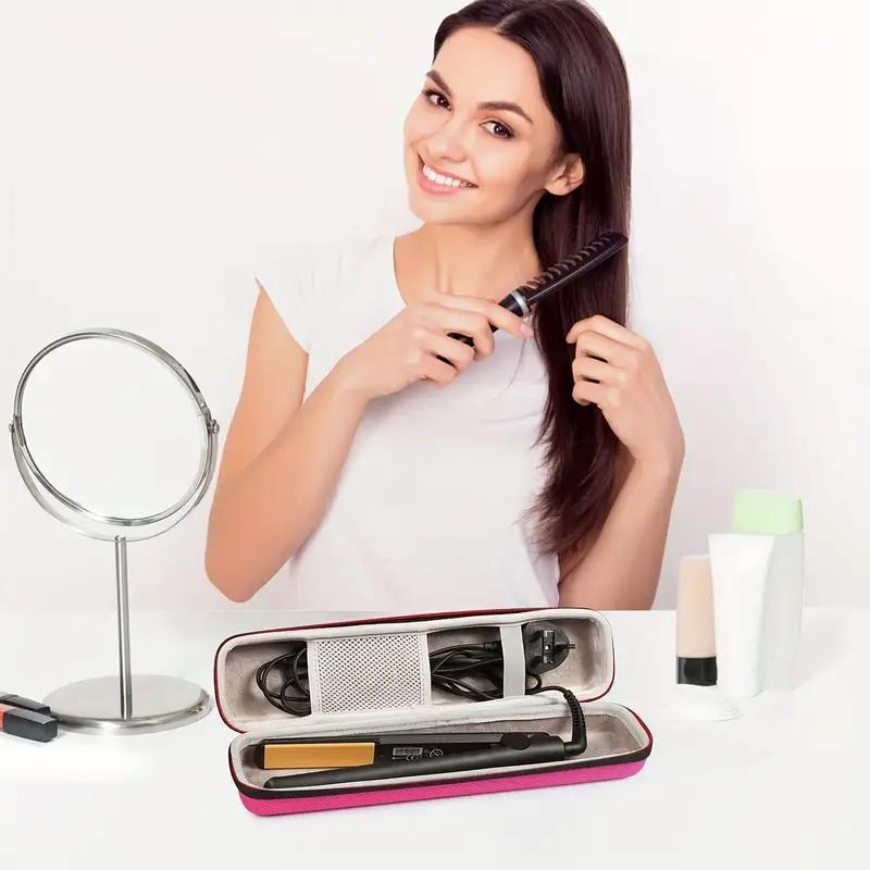 Hard Travel Bag for Hair Straightener Curling Styler, 1 Count Waterproof & Drop-proof Hair Straightener Travel Case, Sports Storage Bag for Vacation, Hair Tools