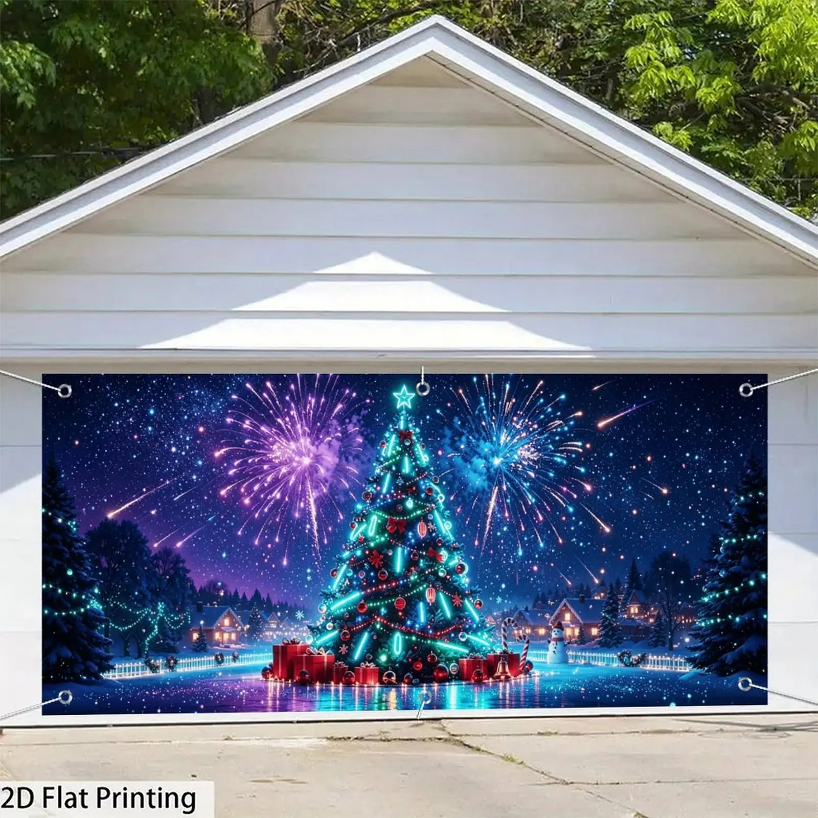 Custom Style Weatherproof Garage Banner - Garage Decor Gift for Car Enthusiasts, Indoor/Outdoor Home & Festive Decoration