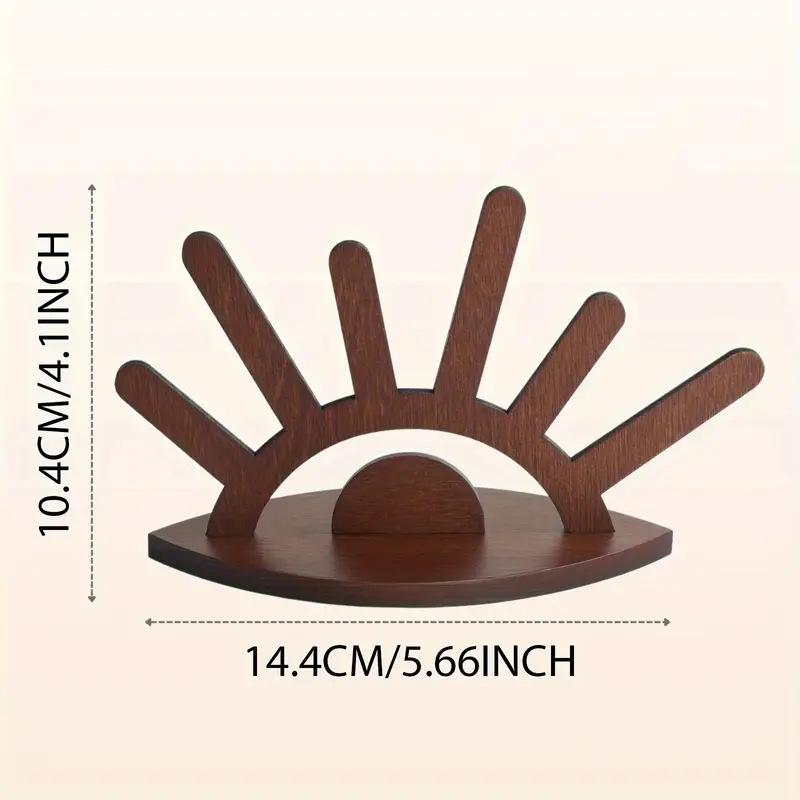 Wooden Ring Storage Display Rack, Crafted Jewelry Organizer, Jewelry Holder Organizer, Perfect Gift for Festive Occasions, Enhance Your Home Decor