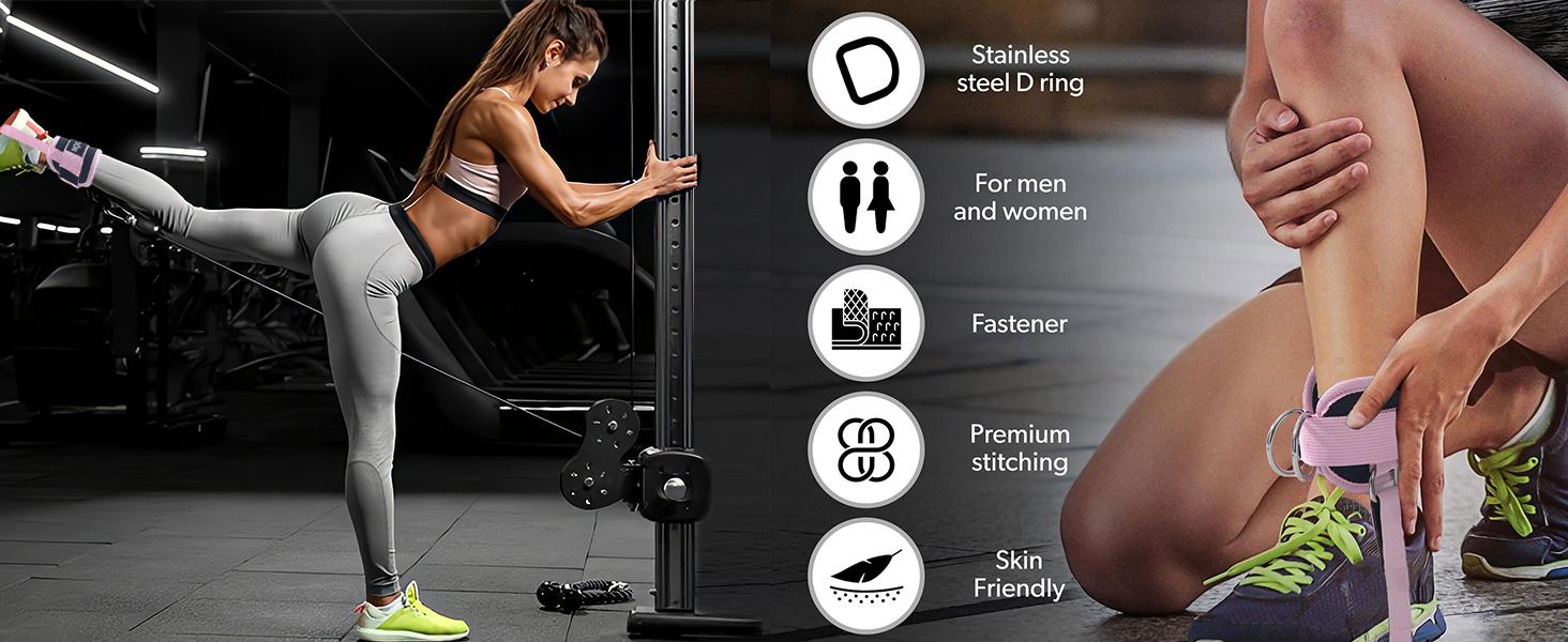 Barbell Squat Pad Set- Nylon Padding AntiSlip- Thick Foam Barbell Pad for Squats Cushion,Lunges&Bar Padding for Hip Thrusts -Standard Olympic Weight Bar Pad (Wrist Straps Weightlifting-Ankle Straps) Barbell Squat Pad Set- Nylon Padding AntiSlip- Thick Foam Barbell Pad for Squats Cushion,Lunges&Bar Padding for Hip Thrusts -Standard Olympic Weight Bar Pad (Wrist Straps Weightlifting-Ankle Straps)