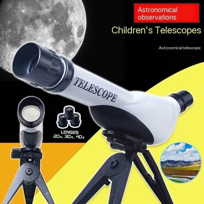 Astronomical Telescope, High Definition High Power Portable Telescope with Tripod, Educational Science Experiment Toy, Birthday Gift for Teens