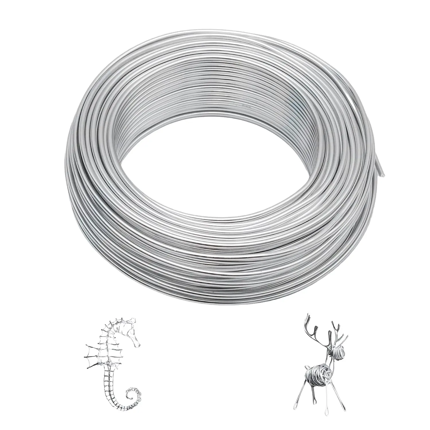 12 Gauge (2mm)  Craft Wire for Sculpting,100ft(30m)  Wire for Sculpting Armature Wire  DIY Bendable Craft Wire