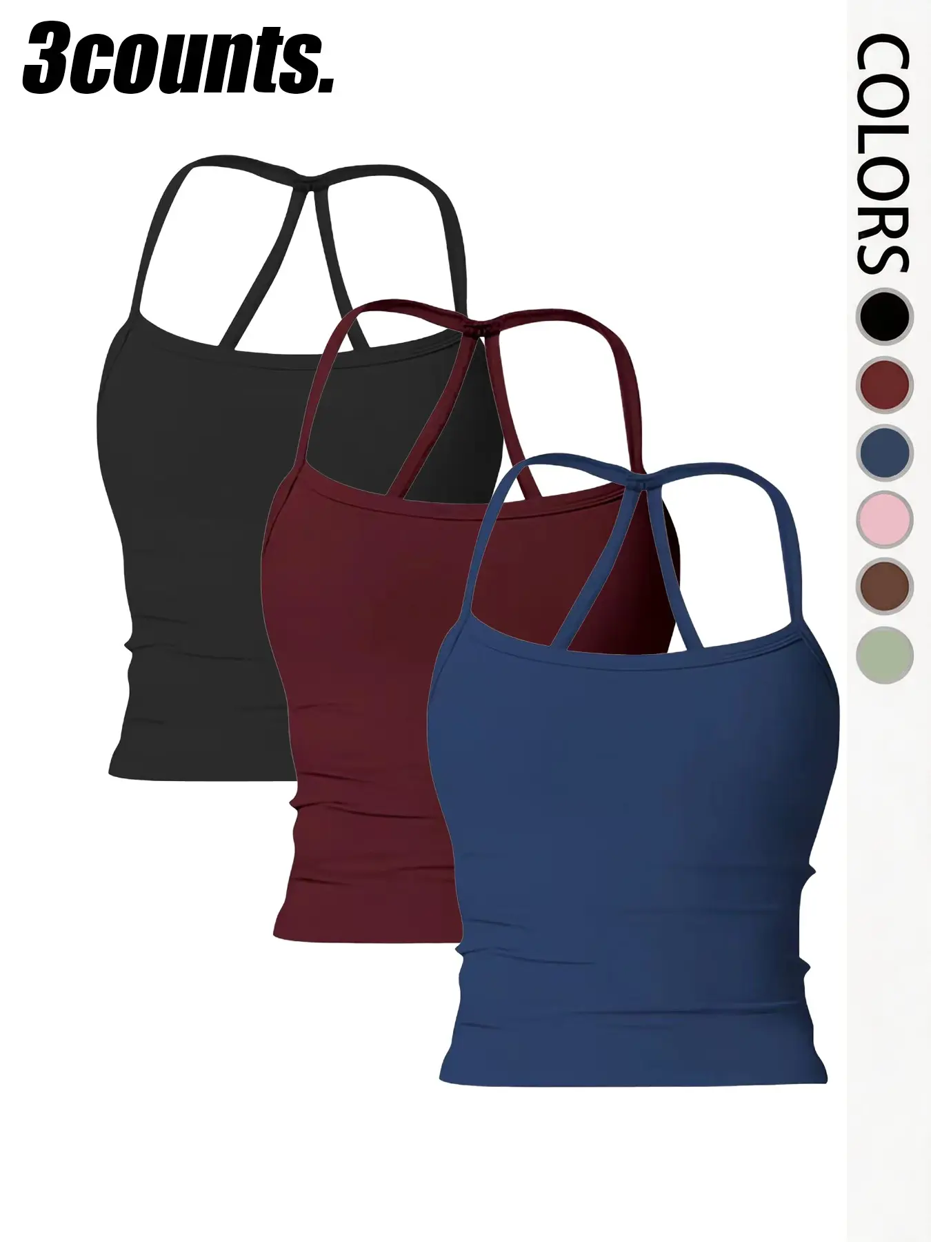 Women's High Stretch Sports Bra, Detachable Pads, Backless Gym Activewear Design, Fashionable Gym Yoga Top, Outdoor Casual Wear, All Seasons New Arrival