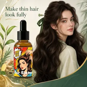 Super Fast Hair Essence Oil, Natural Hair Care, Nourishes Root, Boosts Volume, Contains Turmeric, Biotin, Rosemary, Onion Keratin, Thickens Fine Hair