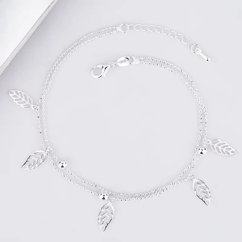 The viral boho leaf anklet you need for festival season!  Get the ultimate fairycore aesthetic before it's gone. TikTok finds!