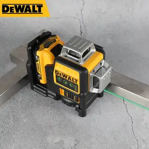DEWALT TOOLS  12 Lines 3 Sides 360 Degree Vertical 12V Lithium Battery Laser Level Green Meter for Woodworking Framing & DIY Renovation tool set hot1 fathersdaygift