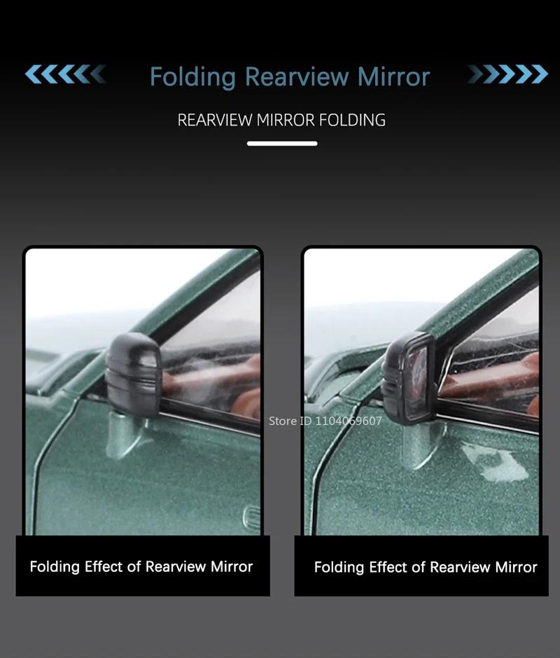 1:24 BYD Wuling U8 Model SUV Car Toy Alloy Die-cast Pull-back 6 Doors Openable Sound Light Off-road Vehicle Boy Gift