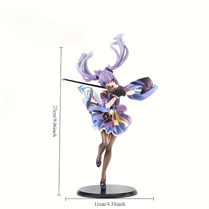 1pc 9-inch Anime Girl Statue Model, Bookshelf and Car Decoration, Collectible Character Toy, Home Desktop and Car Ornament, Ideal Holiday Gift Choice for Anime Fans