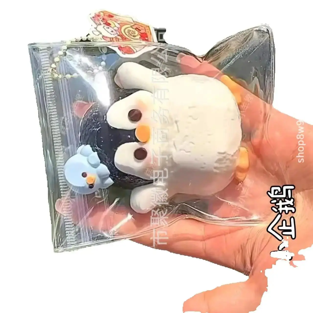 Little Penguin Pinch Music Simulation Creative Decompression Toy Mud Slow Rebound Pinch Decompression Artifact