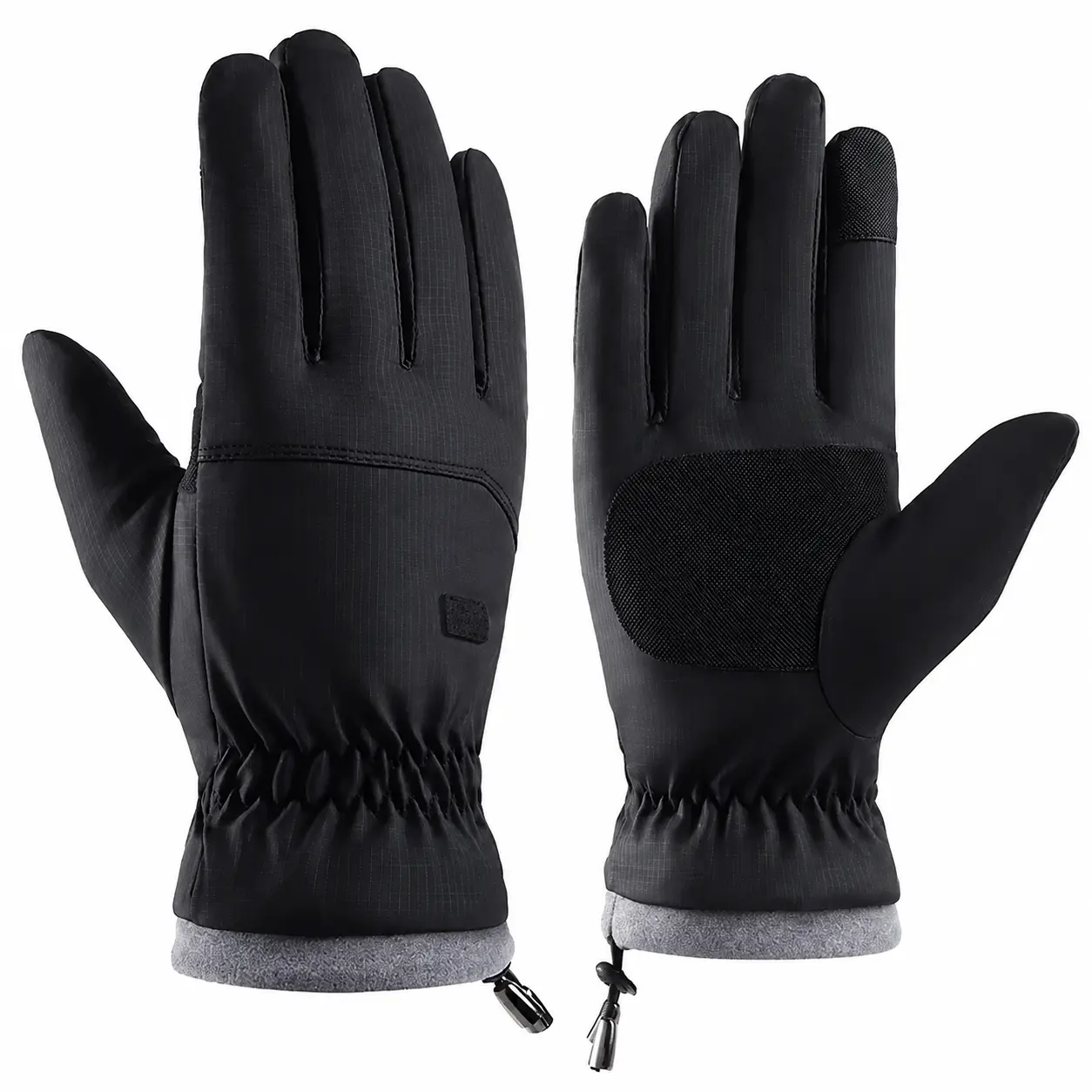 Premium Men's Winter Thermal Gloves with Soft Velvet Lining, Enhanced Grip Texture, Touchscreen-Compatible Fingertips, Ideal for Skiing, Cycling, Hiking, and Everyday Cold-Weather Outdoor Activities