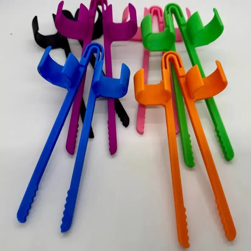 3D Printed Finger Chopsticks – The No-Mess Snack Hack You Didn't Know You Needed! Cutlery Tableware
