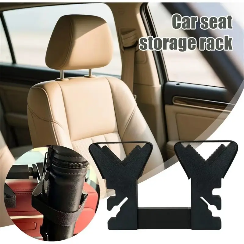 Universal Seatback Gun Rack, Adjustable Car Rifle Mount, Secure Storage Solution, Easy Installation, Durable Design, Perfect for Hunting Enthusiasts