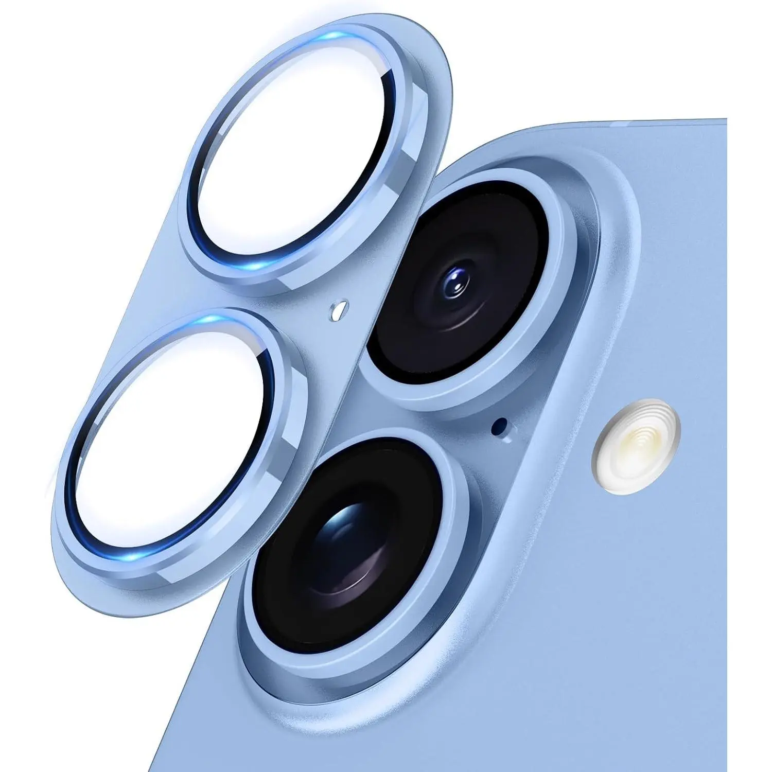Compatible with  17 Camera Lens Protector, Metal  Alloy Ultra Clarity Tempered Glass Camera Screen Protector