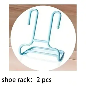 Vertical Shoe Rack, Space-Saving Hanging Shoe Drying Rack, Adjustable Multi-Functional Shoe Storage for Balcony and Laundry Room
