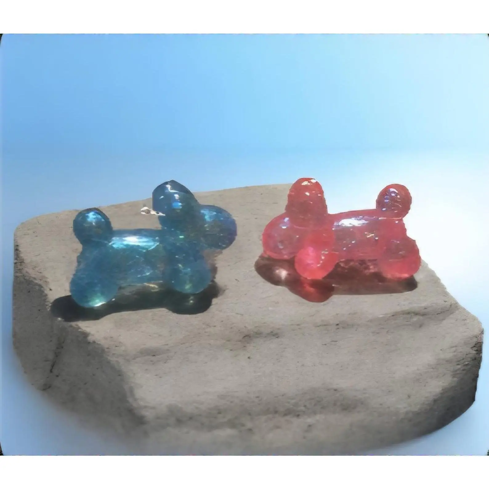 Balloon Dog Sugar Squish Fidget Toy – Super Soft Sensory Squeeze Toy – Cute Puppy Squishy – Stress Relief Desk Toy – Pocket Fidget Gift
