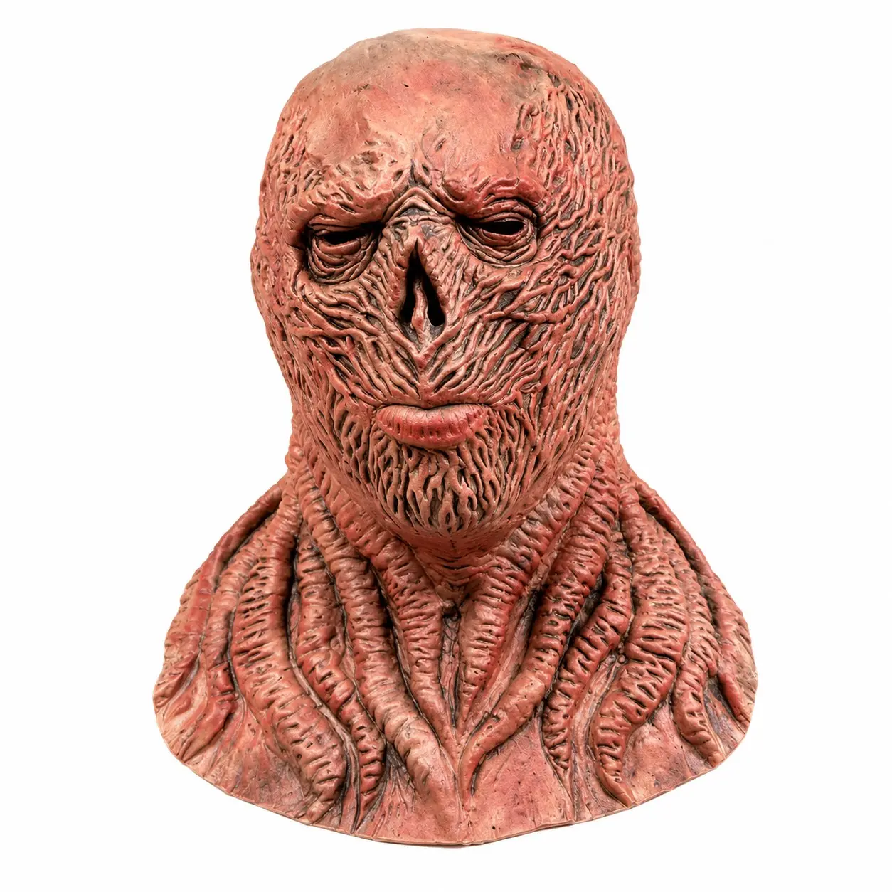 Realistic Latex Halloween Monster Mask, Full Face Scary Horror Mask for Actors, Party Cosplay Escape Room Props, Terrifying Costume Accessory