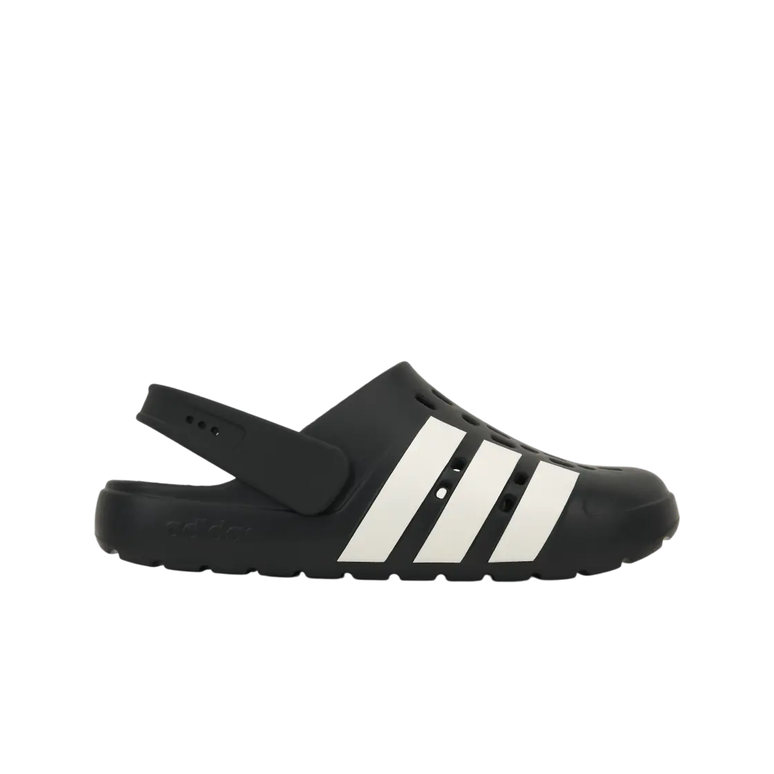adidas Adilette Clog 2.0 'Black White' JQ8058