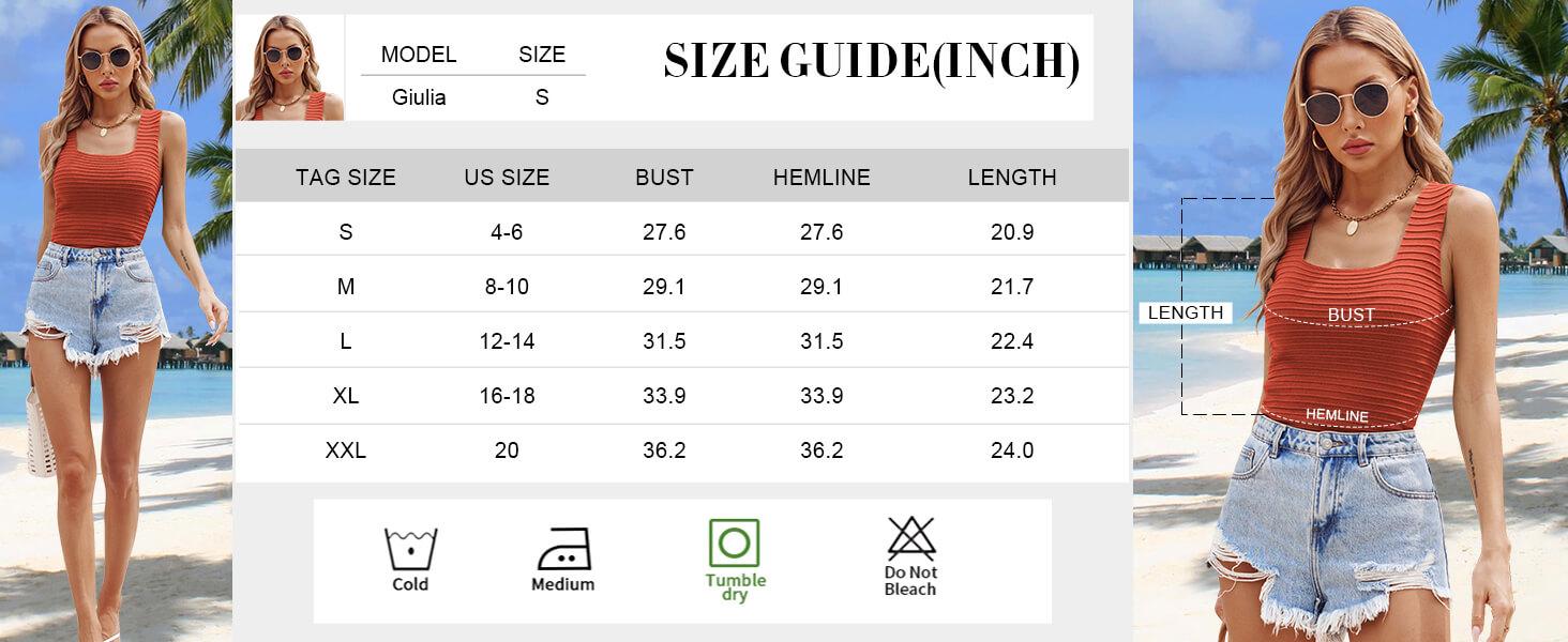 Womens Ribbed Tank Tops 2026 Summer Sleeveless Square Neck Shirts Casual Slim Fitted Knit Shirts for Beach & Workout Premium Fabric Low-Cut Square Neck Sleeveless Design - Womenswear, Basic