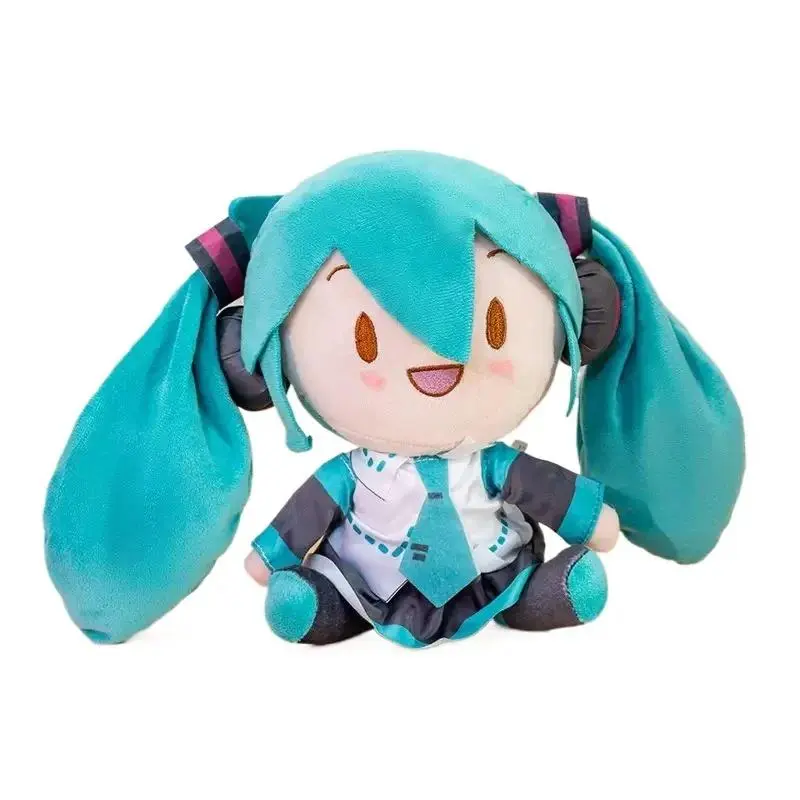 2026 New Hatsune Miku Fufu Fuwafuwa Stuffed Figure Doll, Kawaii Stuffed Animal, Soft Furry Collectibles, Soft Huggable Cute Anime Toy, Room Car Desk Decor, Birthday Gift For Fans, Cute Anime Stuffed Toys