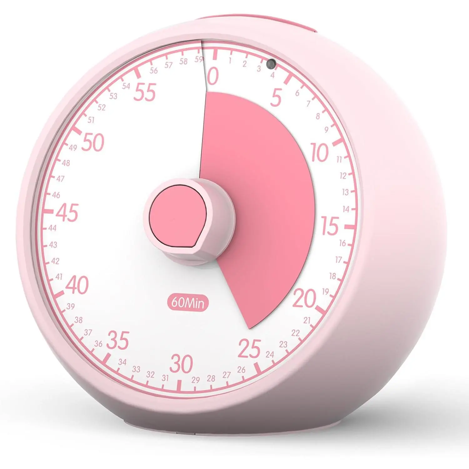 Visual Timer for  60-Minute Countdown Timer with Optional , Focus Tool for  & , Time Management for Homework, Chores, Office, Kitchen, Teaching & Study Routines ()