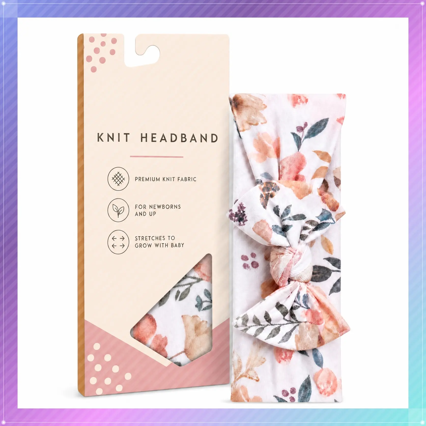 Soft and Stretchy Baby Girl Headbands for Newborn and Toddler, Stylish Bow Hair Accessories, AutumnGift
