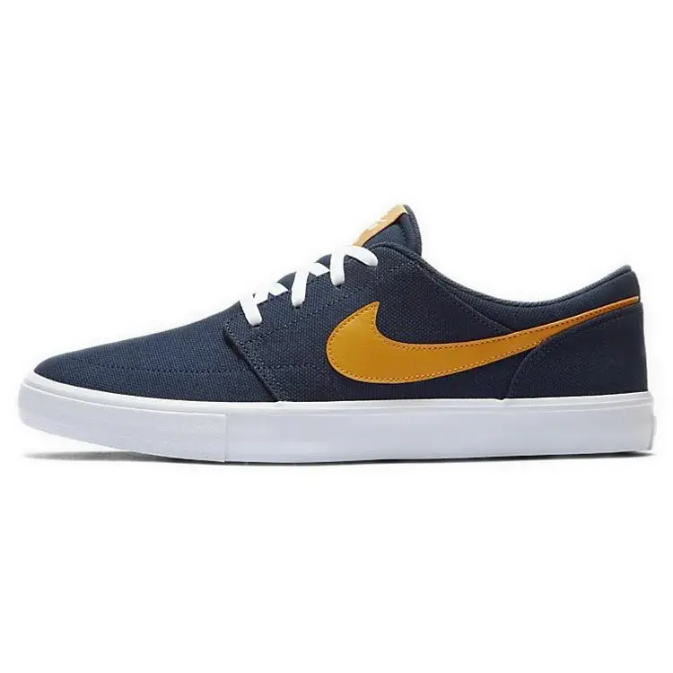 Nike SB Portmore II Solar Canvas Low-Top Skate Shoes for Men and Women Verifiable, with credentials and supporting global authentication