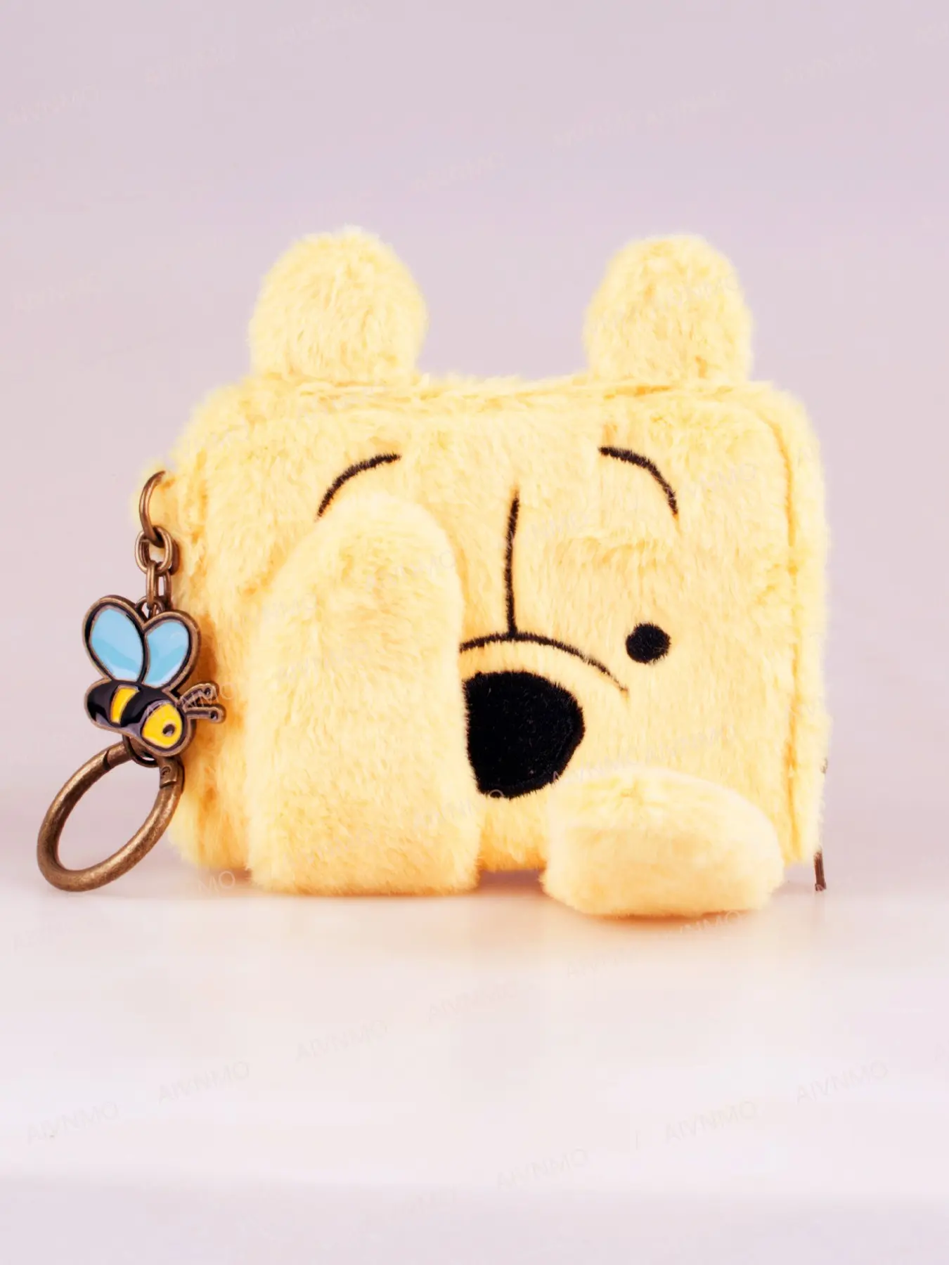 3D Design Tri-Fold High-Quality Plush Wallet, Trifold Wallet, Fashionable Personalized Card Holder, ID Window, Coin Pouch, Stylish and Practical