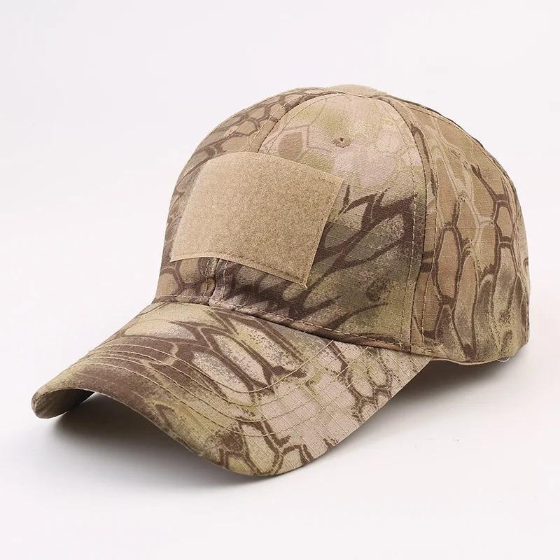 1pc Baseball Caps Camouflage Tactical Outdoor Soldier Combat Paintball Adjustable Hat Summer Snapback Sun Hats For Men Women
