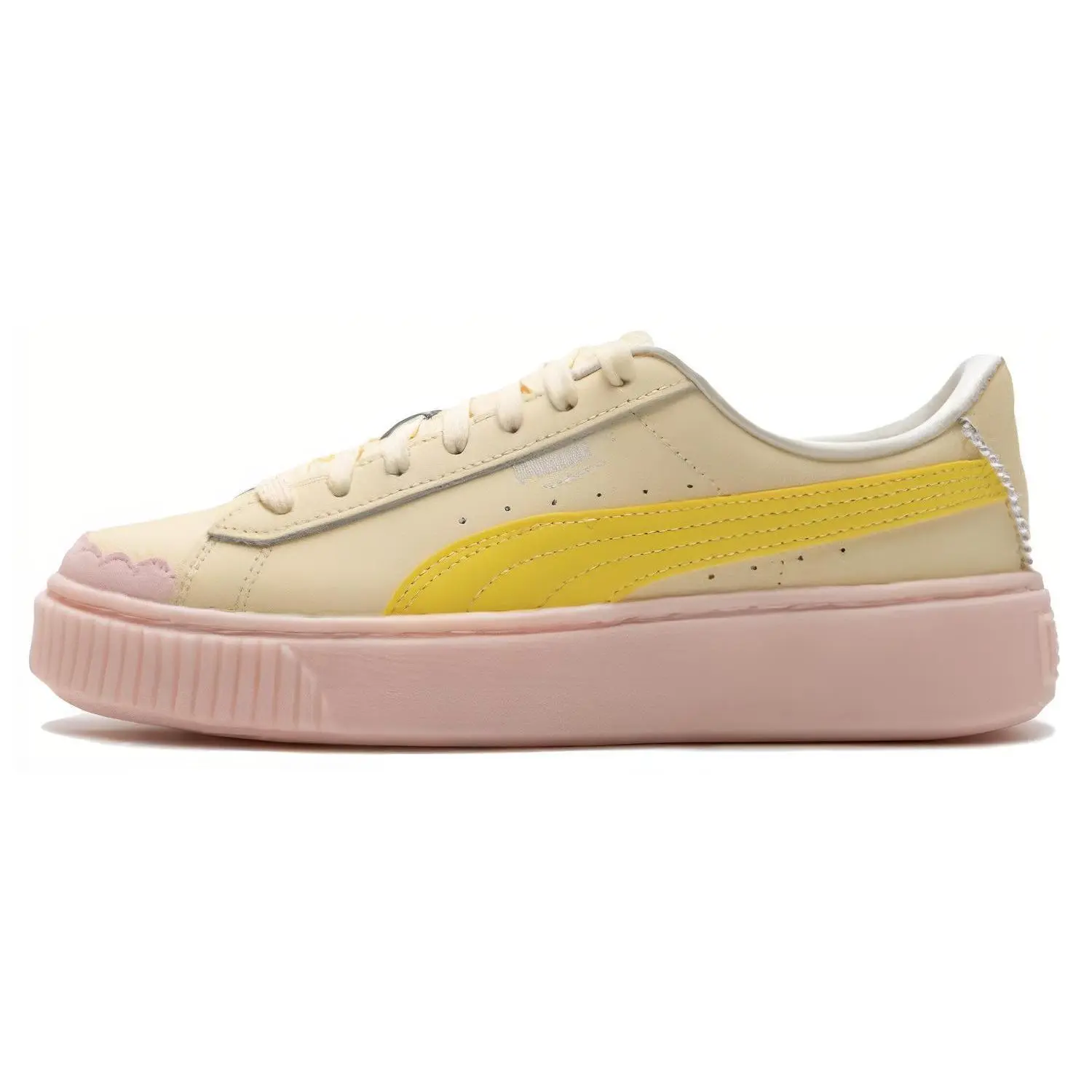 PUMA Platform Lightweight Breathable Low-Top Sneakers 398910-02