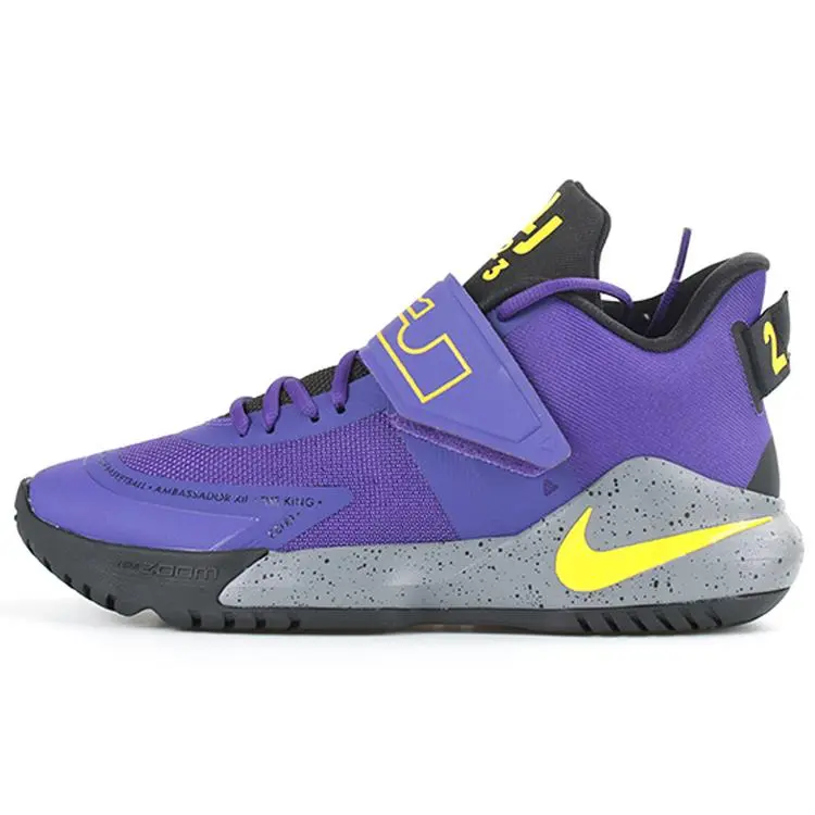 Nike Ambassador 12 Basketball Shoes for Men and Women – Cushioned, Non-Slip, Mid-Top Verifiable, with credentials and supporting global authentication