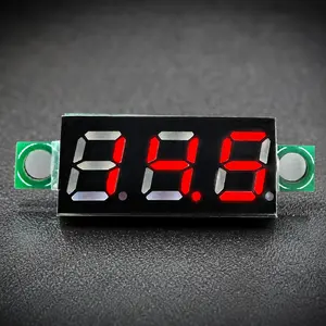 Portable Digital Multimeter: Car Battery Tester, DC 2.5-30V, High Brightness LED Display, Essential Tool for Electrical Repair, DIY Electronics & Automotive Diagnostics