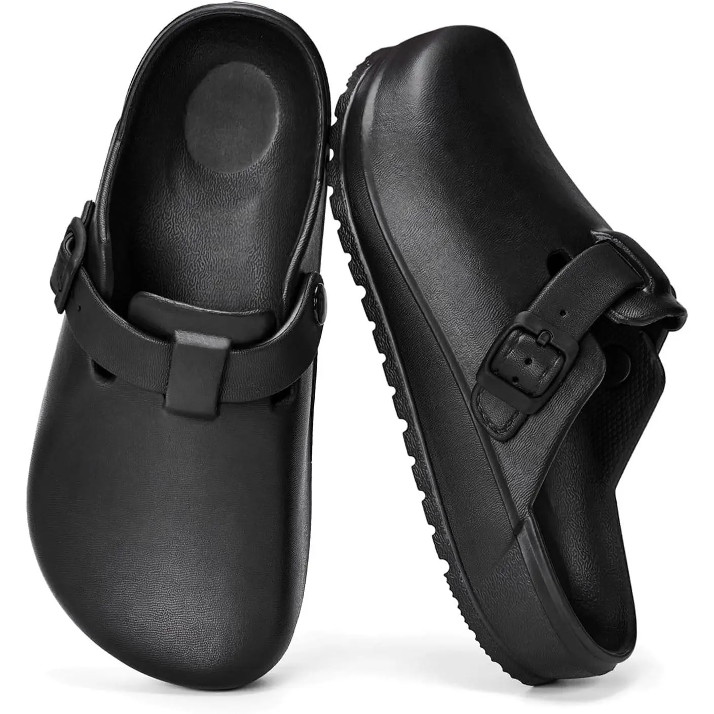 Arch Support Work Clogs Slip Resistant Orthopedic Shoes for Chef Nurse Garden Comfortable Slip-On Cushion Slide Sandals(Gift)