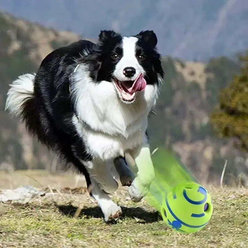 Pet Sound Toy Ball, 1 Count Silicone Dog Treats Dispenser Ball, Interactive Dog Training Ball, Pets Interactive Toy, Fun Indoor and Outdoor Dog Toy